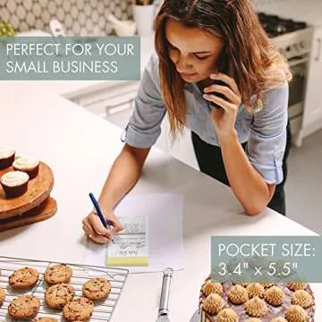 Beautiful Abstract Order Form Book for Small Businesses