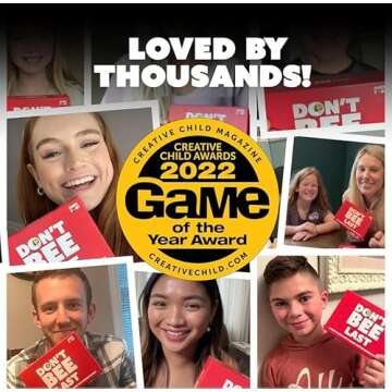 QUOKKA Family Board Game for Kids & Adults - Fast Paced Interactive Fun!