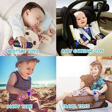 YAPROMO Babay Teething Toys,Reomte Teether Toys, Silicone Chew Toy for Babies 18+ Months, Remote Con...