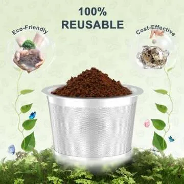 NESSUS Reusable K Cup for All Keurig Coffee Makers