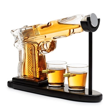 Elegant Whiskey Decanter Set - Perfect Gift for Him