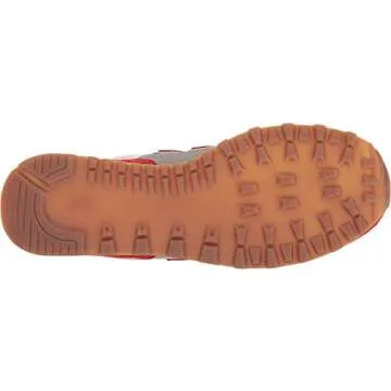 New Balance ML574RSB Red Sneakers for Men