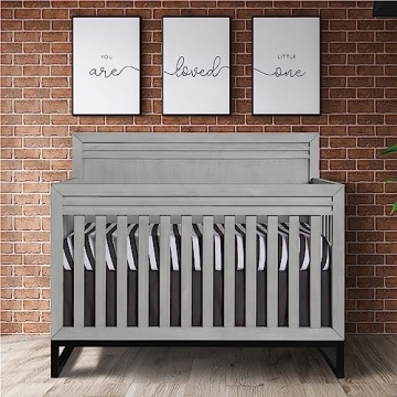 Evolur Kyoto Convertible Crib, Greenguard Certified Quality