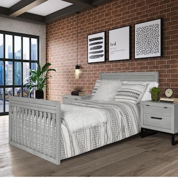 Evolur Kyoto Convertible Crib, Greenguard Certified Quality