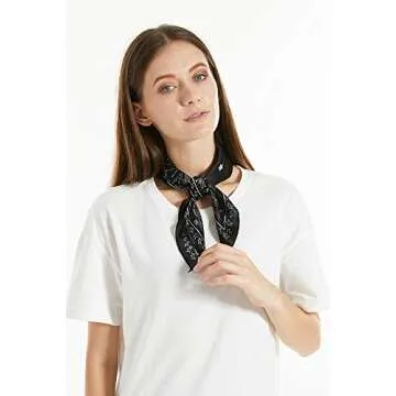 Elegant FONYVE Mulberry Silk Scarf for Stylish Women