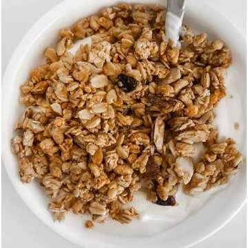 Safe + Fair Honeycrisp Apple Pie Granola – Gluten-Free, Vegan & Plant-Based Snack with Real Honeycrisp Apples, Whole Grains, Non-GMO, Kosher, No Preservatives - 12oz