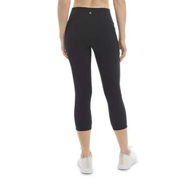 Danskin Women's Black Salt Capri Leggings - Comfort & Style