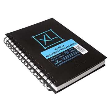 Canson Mix Media Book XL Black 5 x 8 inches
