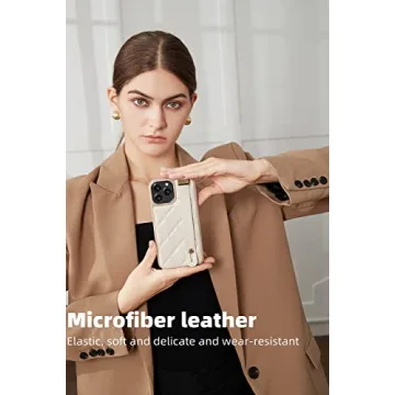 ZVE iPhone 15 Pro Max Kickstand Case - Elegant Protection