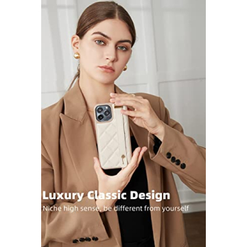 ZVE iPhone 15 Pro Max Kickstand Case - Elegant Protection