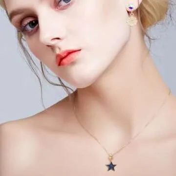 Mixed Gold Plated Enamel Charms Set for Jewelry DIY