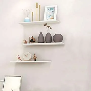 Wood Picture Ledge Floating Shelves