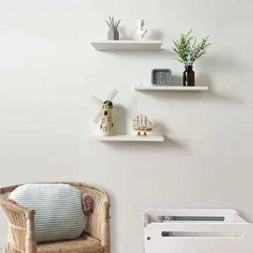 Wood Picture Ledge Floating Shelves