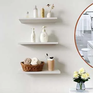 Wood Picture Ledge Floating Shelves