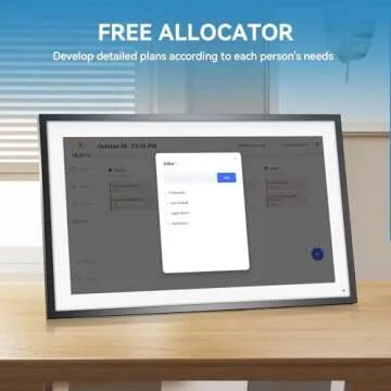 APOFIAL Calendar,Digital Calendar,15.6inch Large Digital Calendar FHD Resolution 1920 * 1080,Smart Touchscreen Interactive Display for Family Schedules - Wall Mount Included-32G&5G