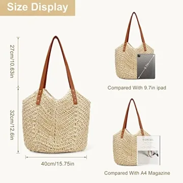 Stylish Straw Bag for Women Ideal for Summer Fun