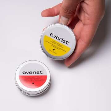 Everist The Haircare Travel Duo, The Shampoo Concentrate and The Deep Conditioning Concentrate, For Hydrated, Glossy Hair, Color-Safe, Plant-Based, Vegan 2 x 0.7 fl oz Set