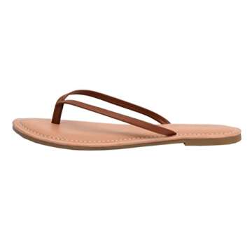 CUSHIONAIRE Cora Flip Flops for Women | Vacation Beach Essentials | Casual Women Footwear Sandals | ...