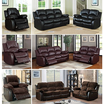 Homelegance 83" Double Reclining Sofa for Ultimate Comfort