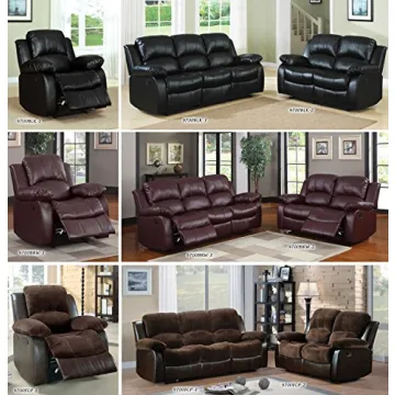 Homelegance 83" Double Reclining Sofa for Ultimate Comfort