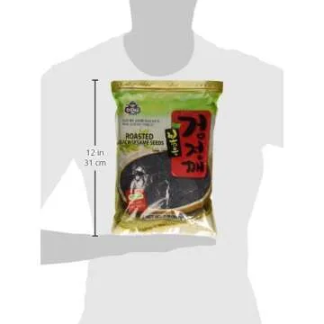 Assi Roasted Black Sesame Seeds - Nutrient-Rich Flavor