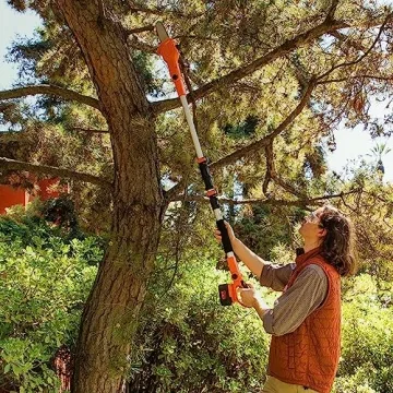 Ukoke 40V 8-Inch Cordless Pole Saw - Easy Tree Trimming