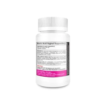 NutraBlast Boric Acid Suppositories - Natural Feminine Health