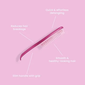 Tangle Teezer Ultimate Detangler Hairbrush Raspberry Rouge