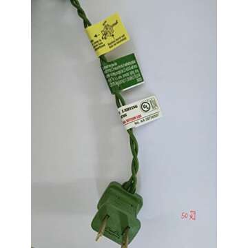 National Tree Company Pre-Lit Artificial Christmas Garland, Green, Norwood Fir, White Lights, Plug In, Christmas Collection, 9 Feet