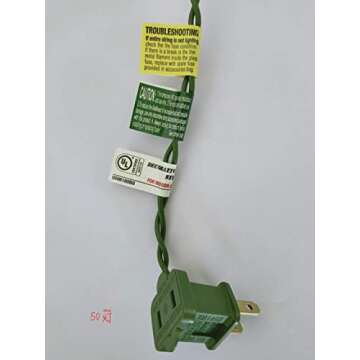 National Tree Company Pre-Lit Artificial Christmas Garland, Green, Norwood Fir, White Lights, Plug In, Christmas Collection, 9 Feet