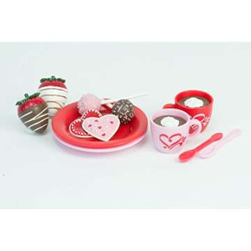 18 Inch Doll Food Set Perfect for Playtime Parties