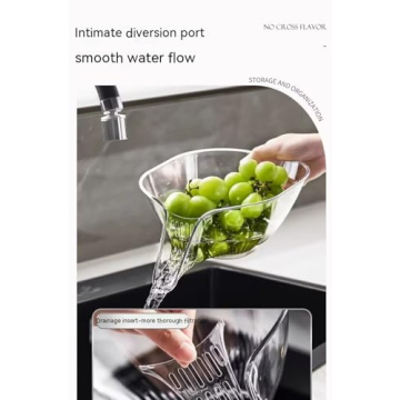 2PCS Multi-functional Drain Basket for Effortless Straining Solutions