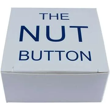 The Nut Button Toy - When Memes Become Reality | Meme Gag Gift for him Boyfriend Husband Friend | Hilarious Funny Prank Buzzer for Holiday & Christmas | Silly Easy to use | Press Button That says NUT