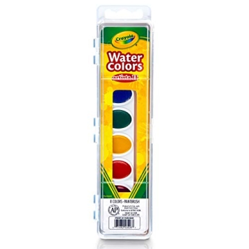 Vibrant Crayola Watercolor Set for Kids' Art Projects