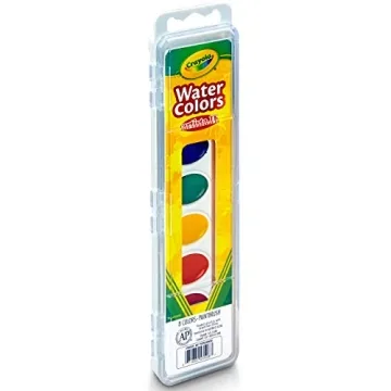Vibrant Crayola Watercolor Set for Kids' Art Projects