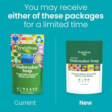 Truly Free Natural Dishwasher Detergent Powder 12.5 oz