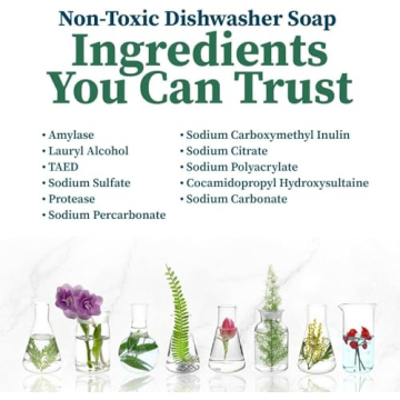 Truly Free Natural Dishwasher Detergent Powder 12.5 oz