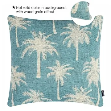 TRENDIN Palm Tree Pillow Covers for Stylish Home Decor