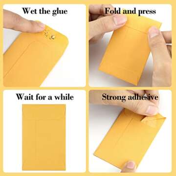 BagDream Coin Envelopes - 200 Pack for Gifts & Storage