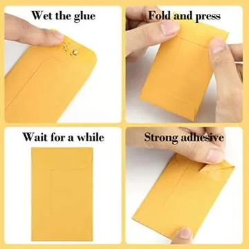 BagDream Coin Envelopes - 200 Pack for Gifts & Storage