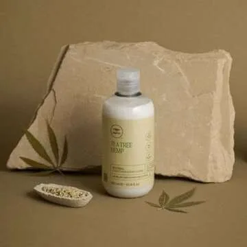 Tea Tree Hemp Restoring Conditioner & Body Lotion, 2-in-1 Hydration, For All Hair Types, 10.14 fl. oz.