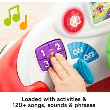 Fisher-Price Crawl Around Car - Fun Learning Activity Center