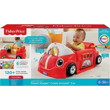 Fisher-Price Crawl Around Car - Fun Learning Activity Center