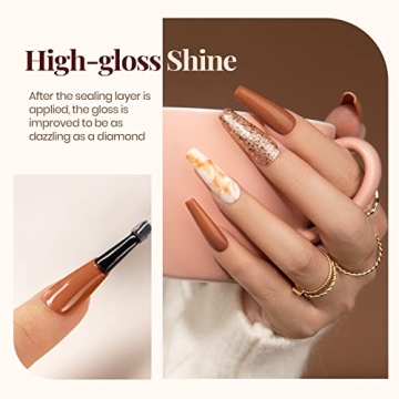 Beetles Gel Top Coat Base Coat Set for Beautiful Nails