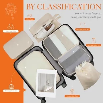 Effortlessly Organize Your Travel with HOTOR Packing Cubes