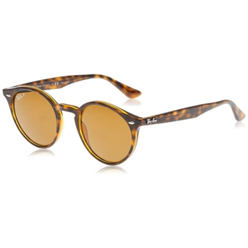 Stylish Ray-Ban RB2180 Round Sunglasses - Light Havana Color