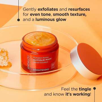 Pumpkin Honey Glycolic Mask for Radiant Skin