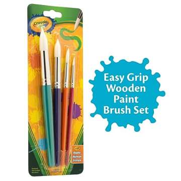 Crayola Paint Brushes 4ct