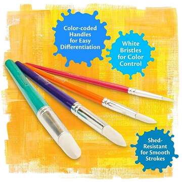Crayola Paint Brushes 4ct