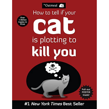 Oatmeal Cat Humor Book - How to Tell If Your Cat Is Plotting